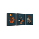 Set of 3 Abstract Modern Wall Art