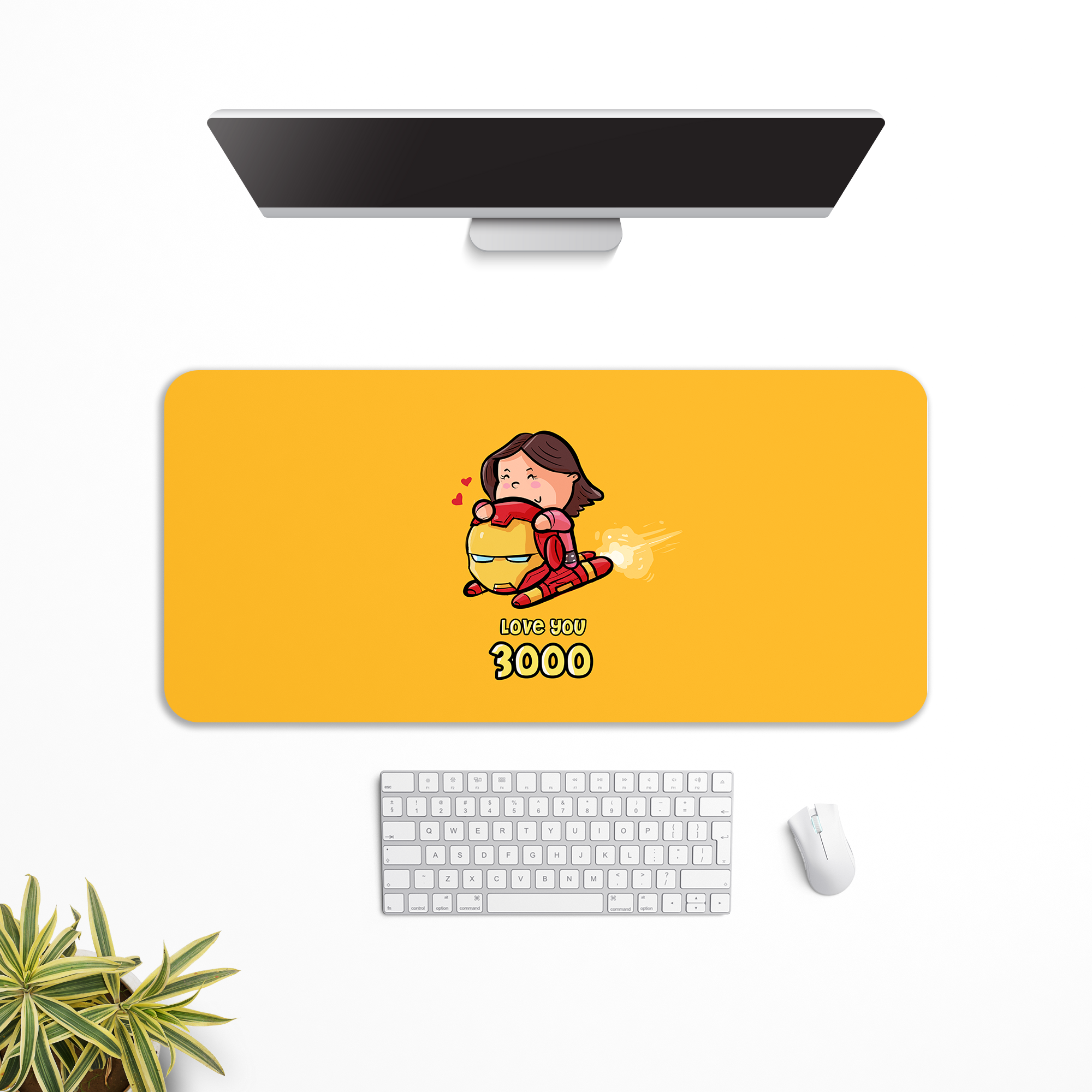 Love you 3000 Desk Mat | Desk Pad | Mouse Pad