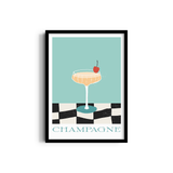Champagne Cravings Wall Art