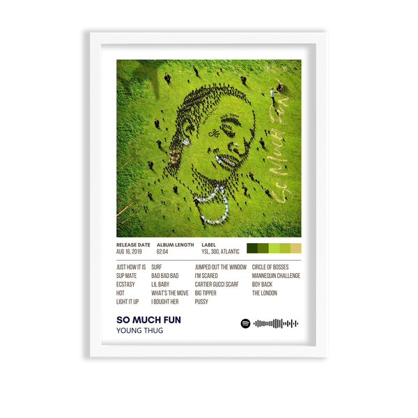 So much fun by Young Thug Music Album Poster