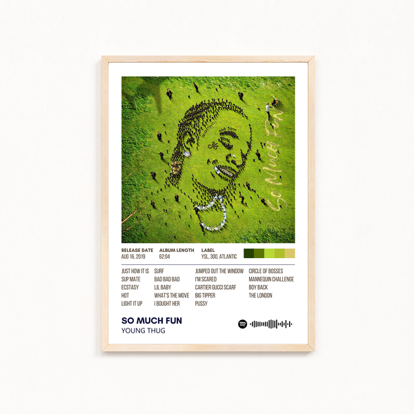 So much fun by Young Thug Music Album Poster