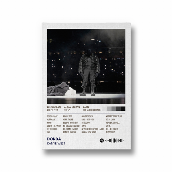 Donda by Kanye West Music Album Poster