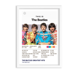 The Beatles Greatest Hits by The Beatles Music Album Poster