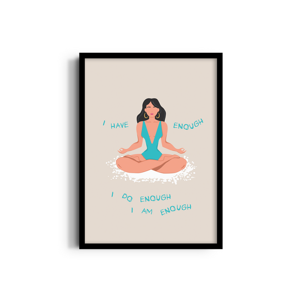 I am Enough Journey Wall Art