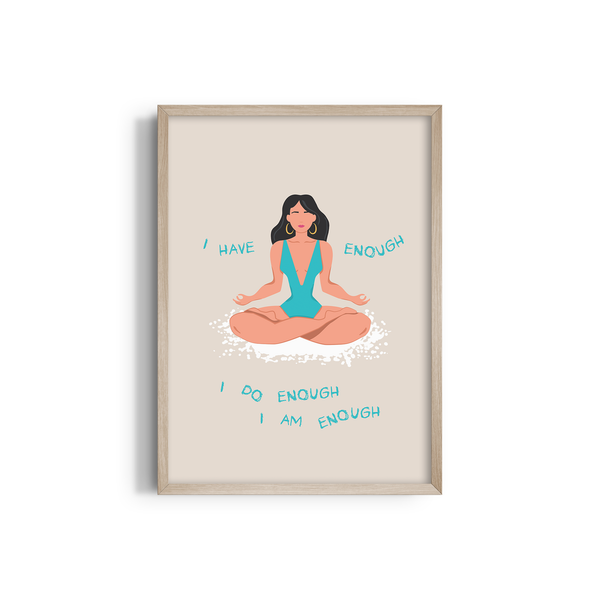 I am Enough Journey Wall Art