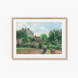 The Artist's Garden at Eragny (1898) by Camille Pissarro