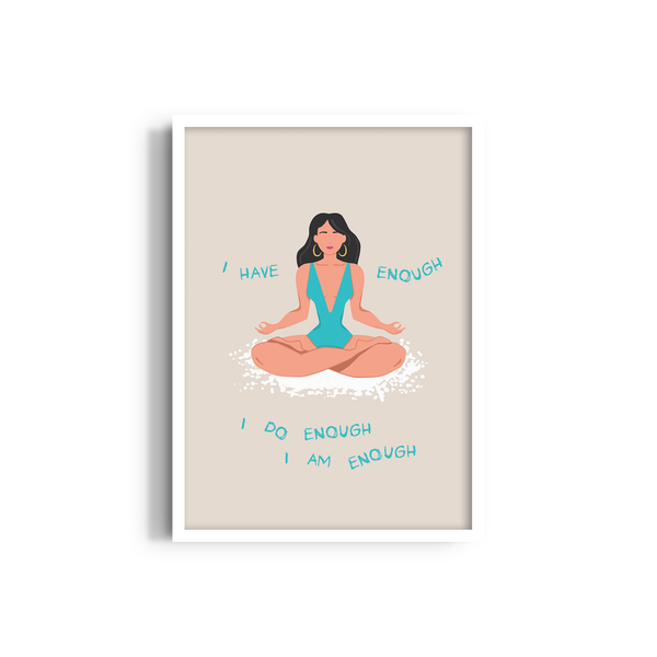 I am Enough Journey Wall Art