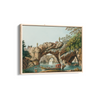 View at Villa Scabrosa illustrated by Luigi Mayer (1755-1803)