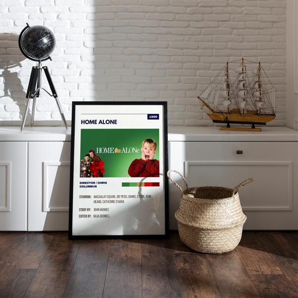 Home Alone Retro Wall Art