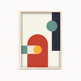 Spoils of Charity Abstract Geometric Modern Wall Art