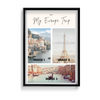 Custom My Europe Trip Art