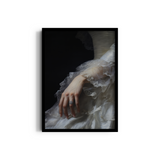 Regal Grace: Adorned Fingers in Gentle Embrace Wall Art