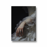 Regal Grace: Adorned Fingers in Gentle Embrace Wall Art