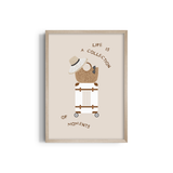 Life is a Collection of Moments Journey Wall Art