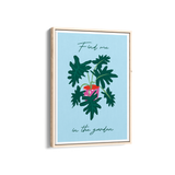 Find me in the Garden Artistic Wall Art