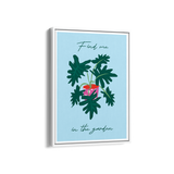 Find me in the Garden Artistic Wall Art