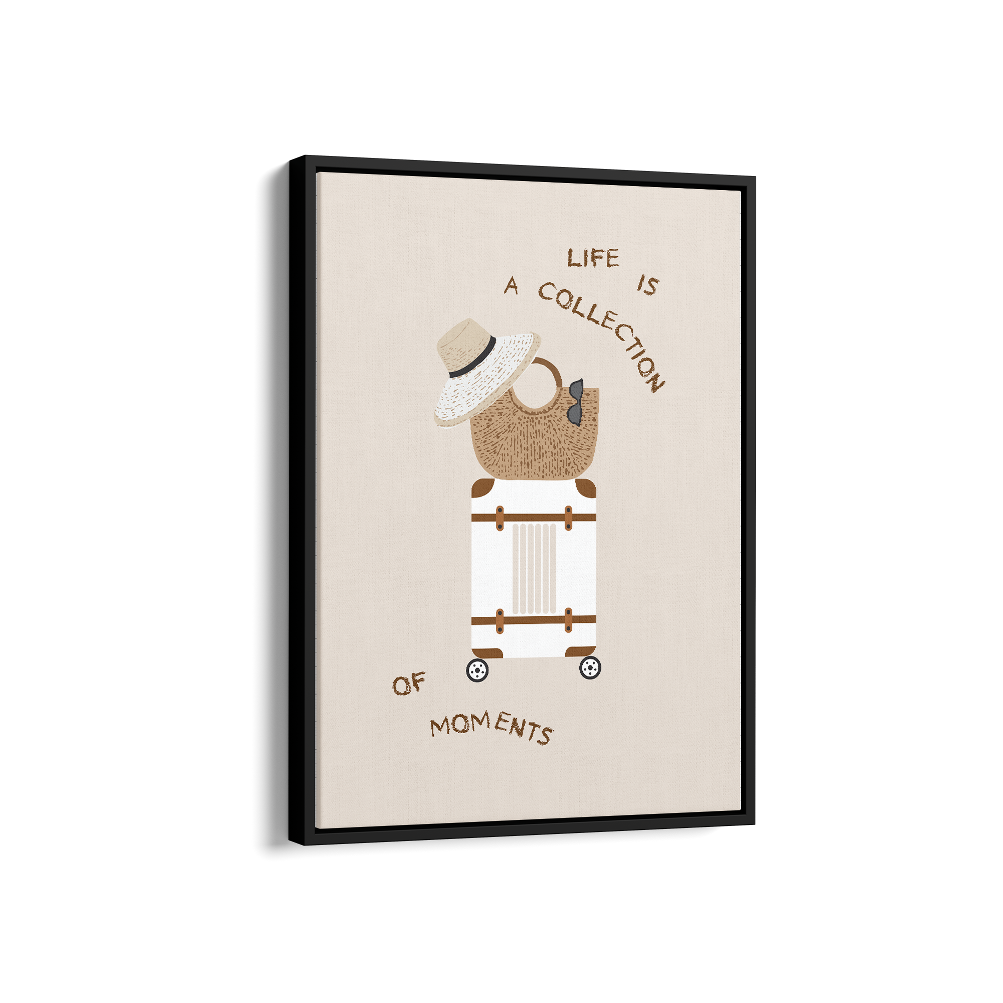 Life is a Collection of Moments Journey Wall Art