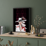 XOXO, Fashion Poster