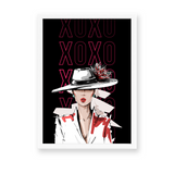 XOXO, Fashion Poster