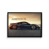 Ambition is priceless - Ferrari 488 GTBWall Poster