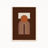 Hallowed Challenge Geometric Modern Wall Art
