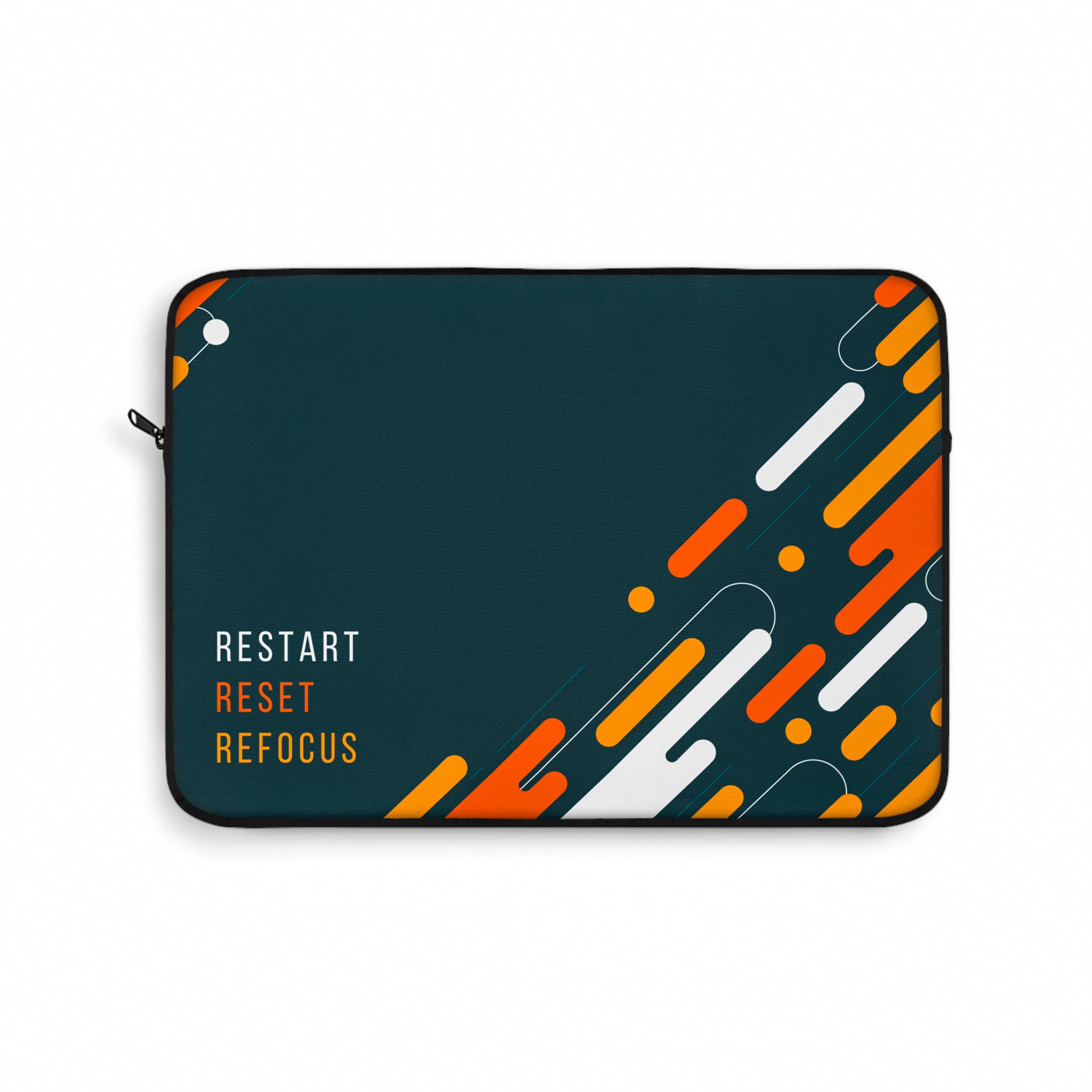 Restart Reset Refocus Laptop Sleeve (Macbook, HP, Lenovo, Asus, Others)