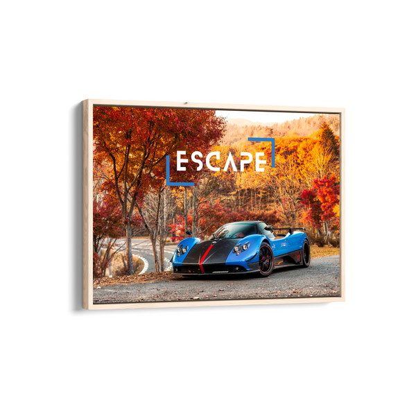 Escape - Pagani Zonda Wall Art