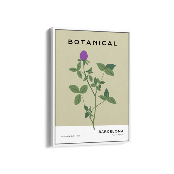 Barcelona Flower Market Botanical Modern Wall Art