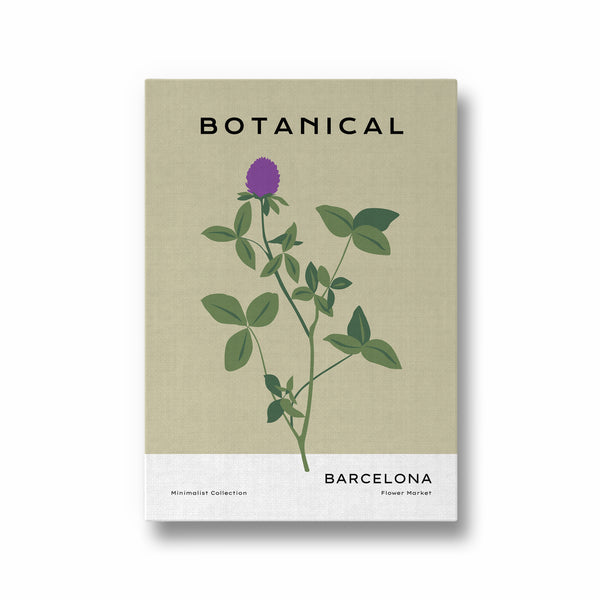 Barcelona Flower Market Botanical Modern Wall Art
