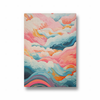 Colorful Cascade Abstract Modern Wall Art