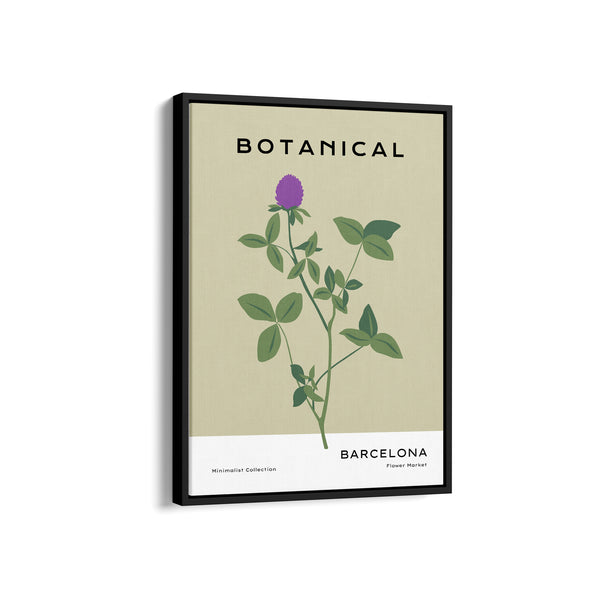 Barcelona Flower Market Botanical Modern Wall Art