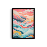 Dynamic Burst Abstract Modern Wall Art
