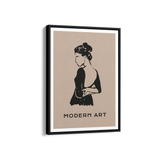 Modern Women Dancing Wall Art