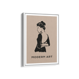 Modern Women Dancing Wall Art