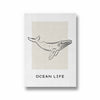 Ocean Life Modern Line Wall Art