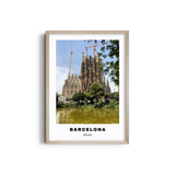 Barcelona City Art (Colored Style 2)