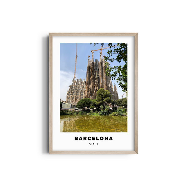 Barcelona City Art (Colored Style 2)