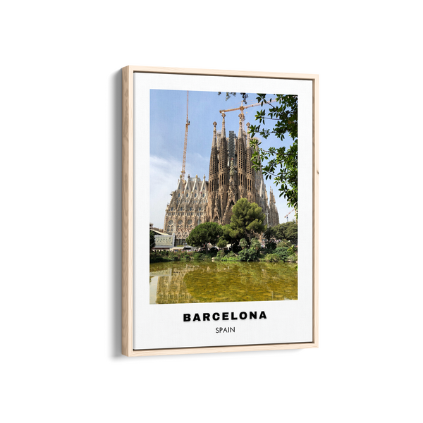 Barcelona City Art (Colored Style 2)