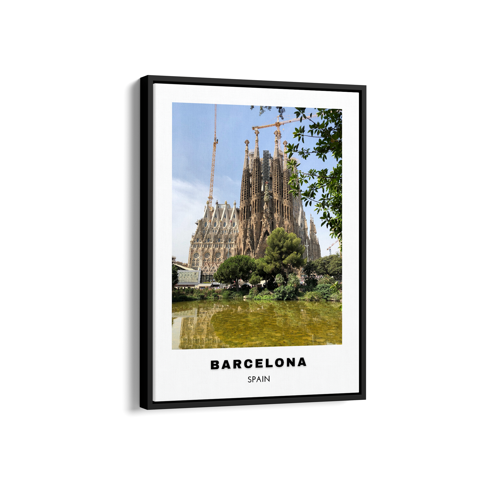 Barcelona City Art (Colored Style 2)