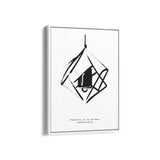 Simplicity is the ultimate sophistication Boho Modern Wall Art