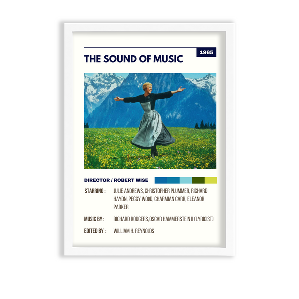 The Sound of Music Retro Wall Art