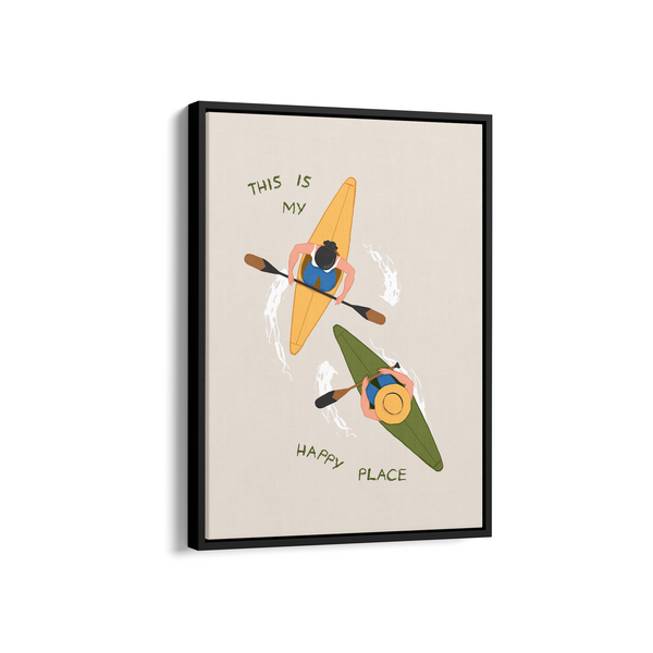 Happy Place II Journey Wall Art