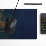 Yellow Abstract Pattern Desk Mat | Desk Pad | Mouse Pad