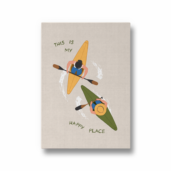 Happy Place II Journey Wall Art