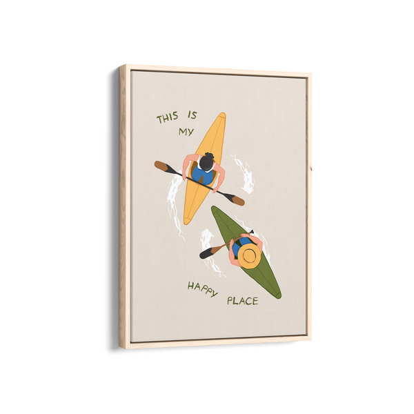 Happy Place II Journey Wall Art