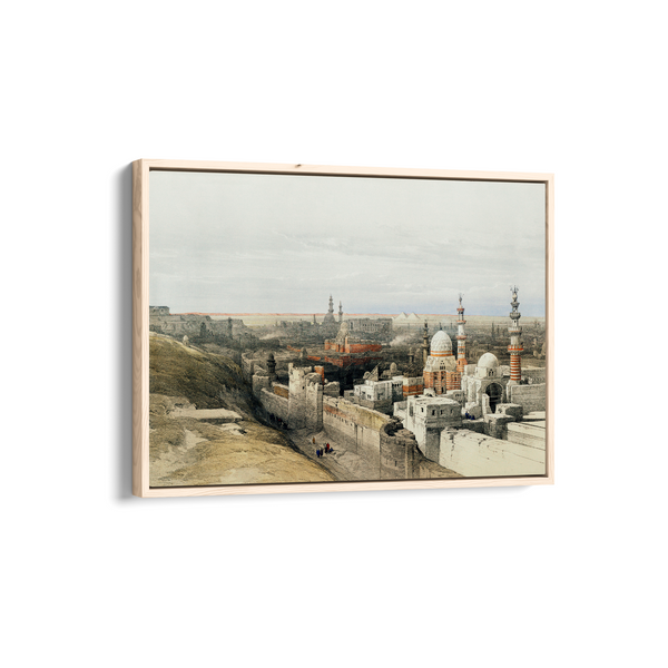 Looking west in Cairo illustration by David Roberts (1796–1864) Landscape Art