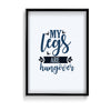 My legs are hungover Gym Poster