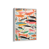 Frenzy of Fish Wall Art