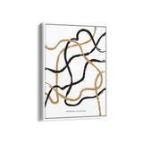 Random intersection Boho Modern Wall Art