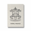 Carousel Modern Line Wall Art